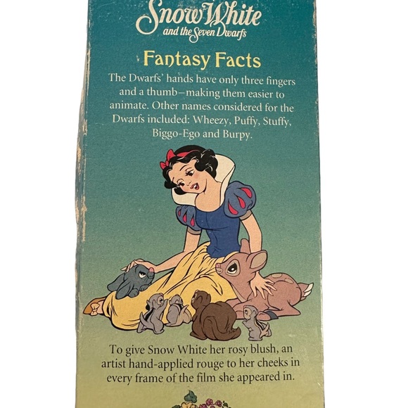 Vintage 1994 Disney Burger King Snow White Collector Series Glass w/original box - Picture 7 of 8